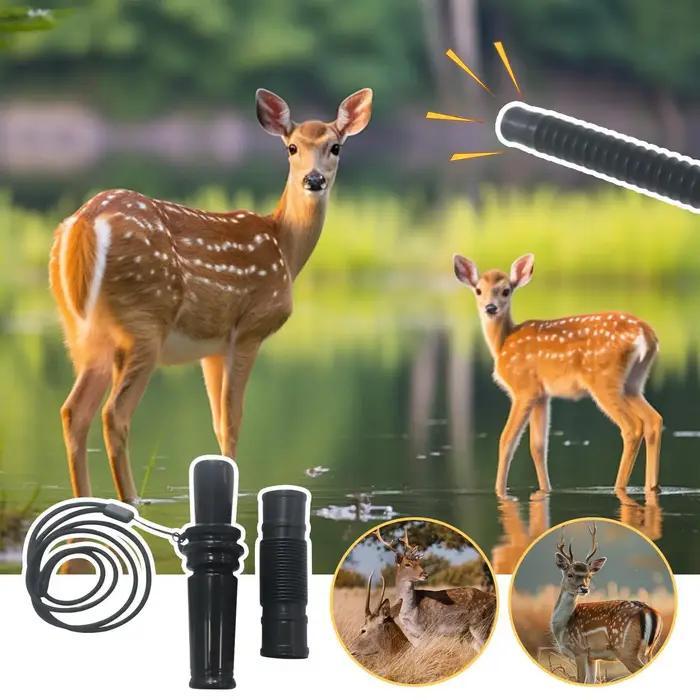 Grunter appel cerf réaliste pour chasse - Leurre sonore portable imitant vocalisations matures et jeunes