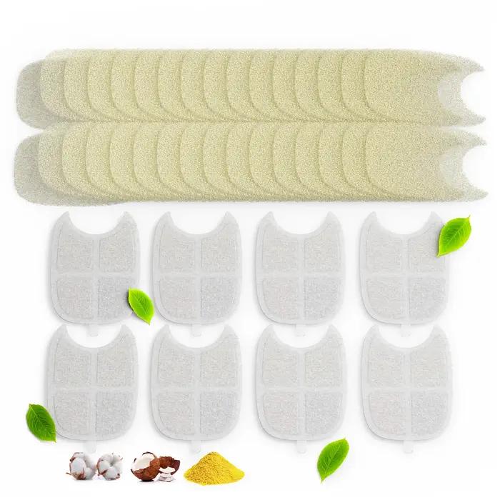 Filtres de remplacement pour distributeur de fontaine d'eau pour chats APETDOLA système de filtration à 6 niveaux purifiés par KDF et charbon actif pour une eau propre et fraîche à offrir pour l'entretien de la santé de votre chat occasions spéciales