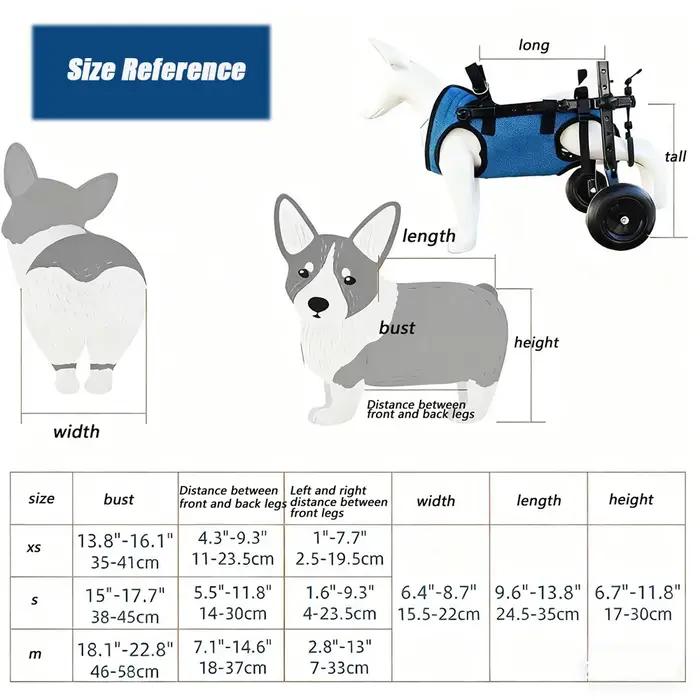 1 pièce Chariot de marche pour animaux de compagnie