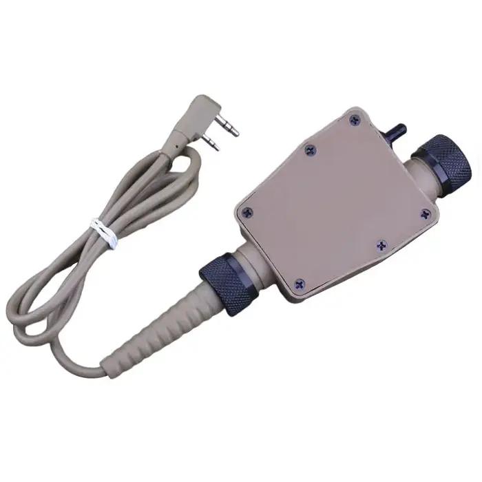 Emersongear pour TEA PTT interphone tactique fil de commutation pour Kenwood Version Radio Charge pr