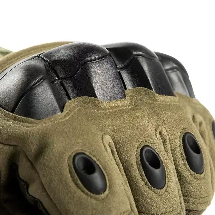 Gants tactiques mi-doigts anti-dérapants pour paintball airsoft chasse vélo hommes - Équipement de protection