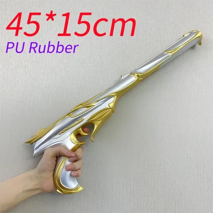 Cosplay VALORANT pistolets Sovereign Revolver accessoire pistolet armes modèle sécurité PU caoutchouc Halloween pas de déclenchement