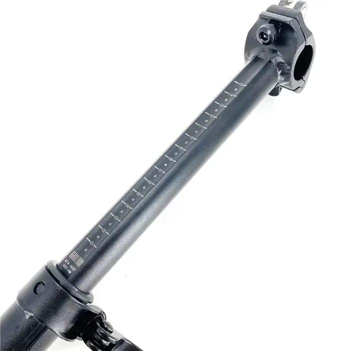 Extension de tige télescopique réglable pour vélo pliant, tige à double section, guidon 25.4mm, four