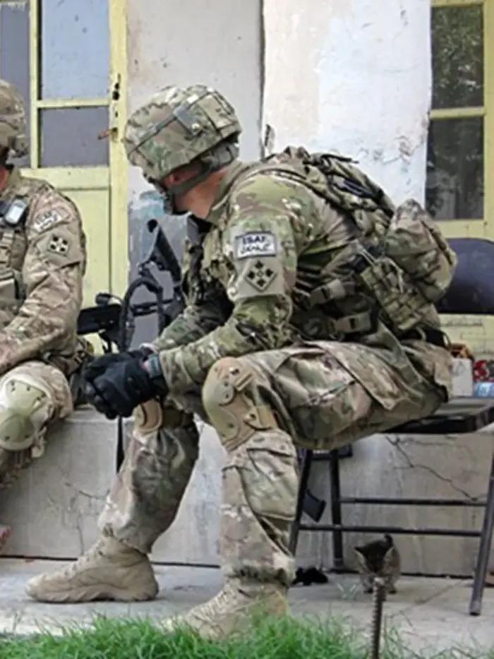 Patch de brassard de force d'assistance de sécurité internationale USGI US ISAF