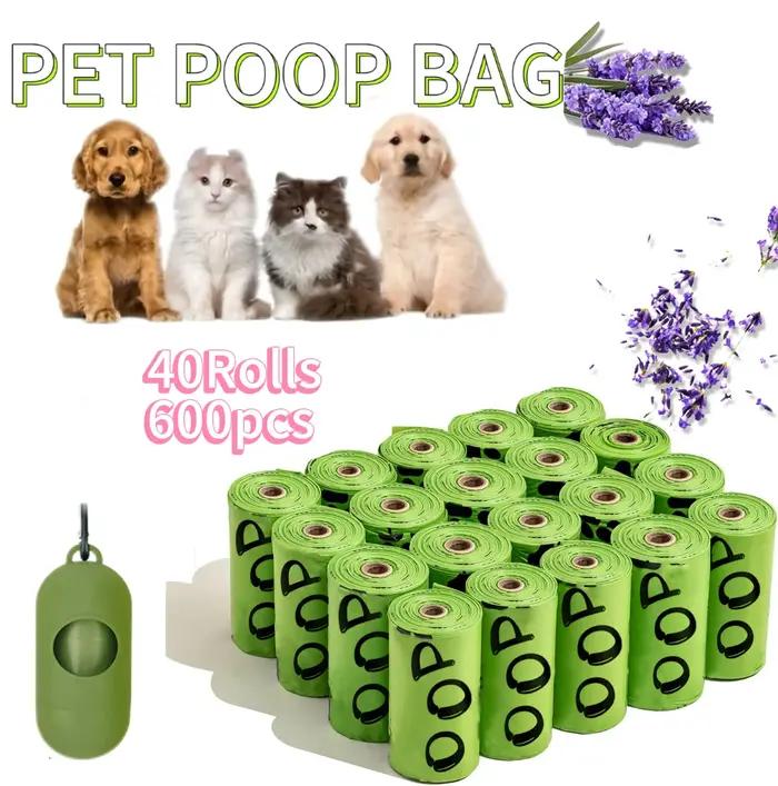 Sacs à crottes de chien biodégradables EPI parfum lavande