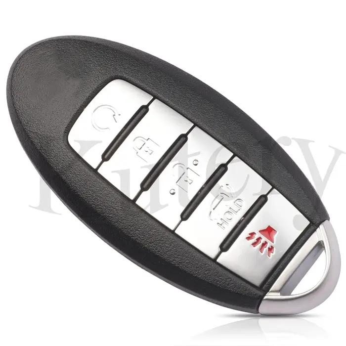 Jingyuqin – clé télécommande à 5 boutons, 433MHZ, puce 4A, P/N S180144110, pour voiture Nissan Rogue