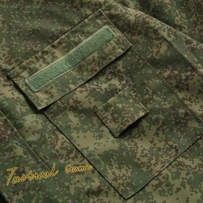 Tenue camouflage tactique russe vert - Veste et pantalon outdoor équipement entraînement militaire