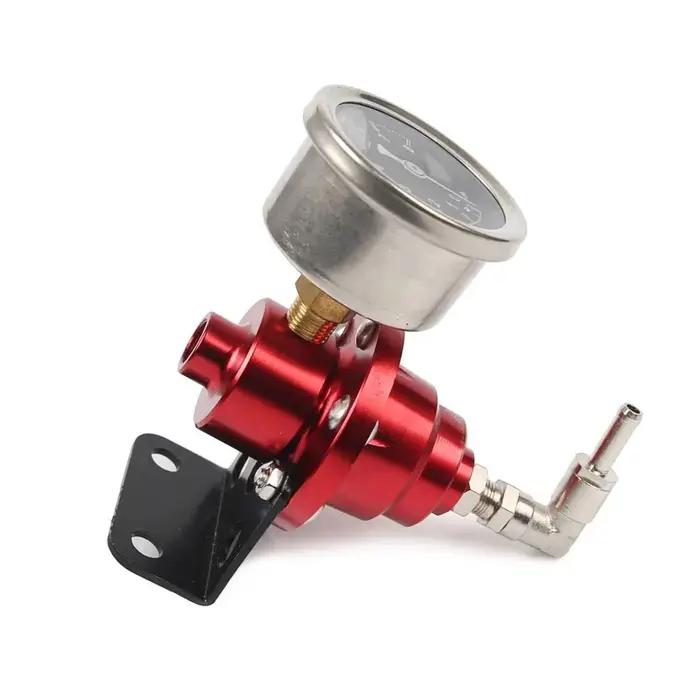 Nouveau type de régulateur de pression de carburant réglable universel avec jauge et instructions or
