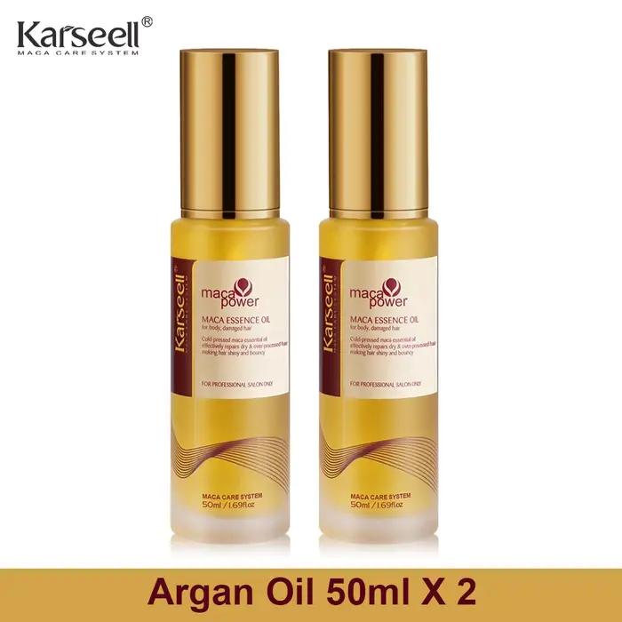 Huile d'argan pressée à froid pour régénérer et nourrir les cheveux secs et abîmés kit pour cheveux sains à offrir pour femme occasions spéciales