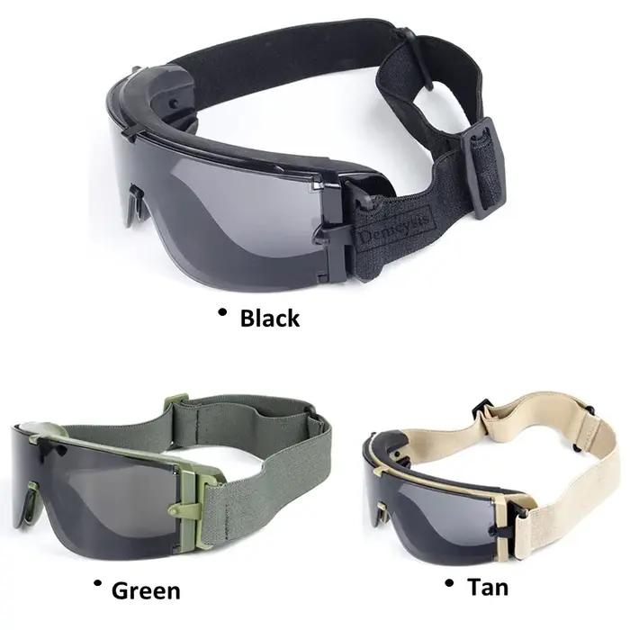 Lunettes tactiques airsoft et paintball pour randonnée et activités outdoor polyvalentes