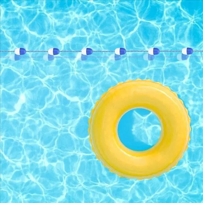 4X 11 boules ligne de flotteur de sécurité-5M corde de séparation de sécurité de piscine