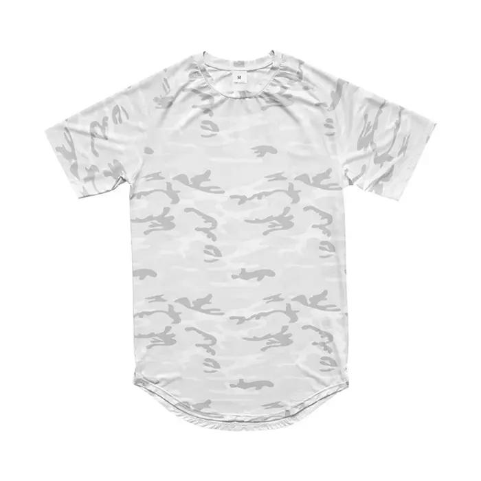 CamSolomon-T-shirt à manches courtes et col rond en maille pour homme