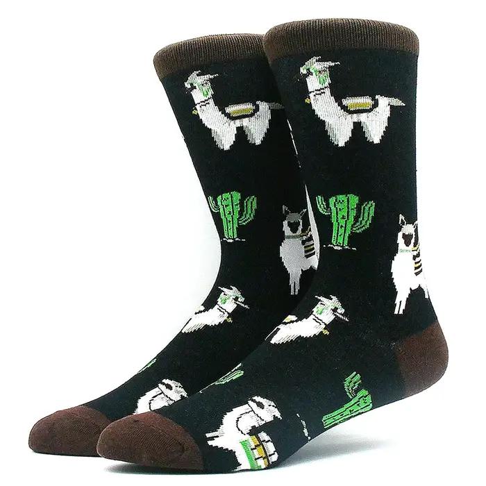 Chaussettes bière animaux pour chasseurs - Motif fun hip hop cadeau original sport décalé