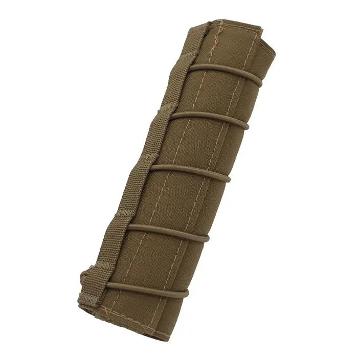 Housse de protection pour silencieux, Camouflage tactique, 7 pouces/18cm, housse de protection pour