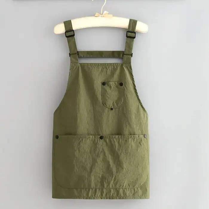 Tablier de peinture imperméable, résistant aux taches et à l'usure, style coréen, pour la restauration
