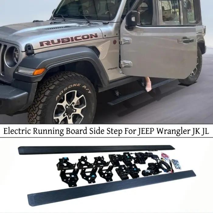 Pour JEEP Wrangler JK JL 2007-2017 2018-2026 marchepied électrique