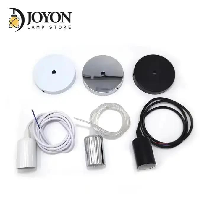 Support 0.5m Kit d'éclairage à vis ligne de douille ensemble de lignes de lustre bricolage accessoir