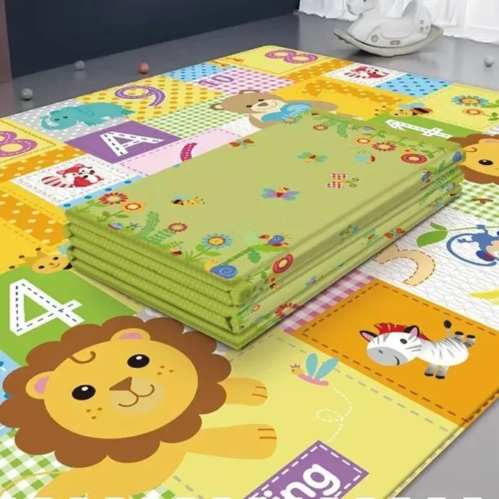Tapis pliable éducatif pour enfants matériau mousse doux dimensions 180cmx100cm occasions spéciales à offrir