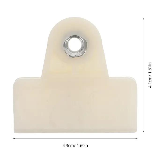 Clips Fixes En Verre Universels Pour Fenêtres De Voiture, Support De Montage De Miroir En Plastique, Installation Facile Et Durabilité Longue