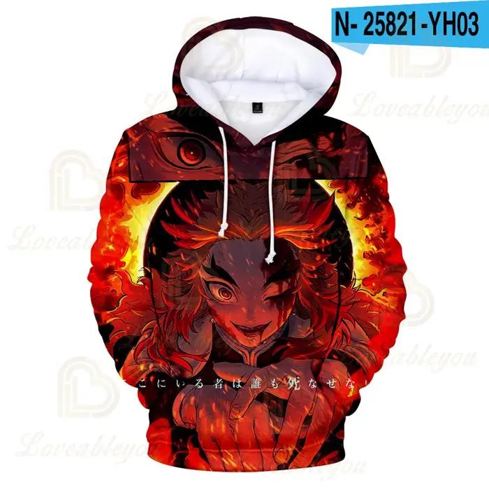 Kimetsu No Yaiba Anime 3D Sweat à Capuche Kochou Shinobu Cosplay Costume Démon Slayer Pour Hommes Femmes Occasions Spéciales