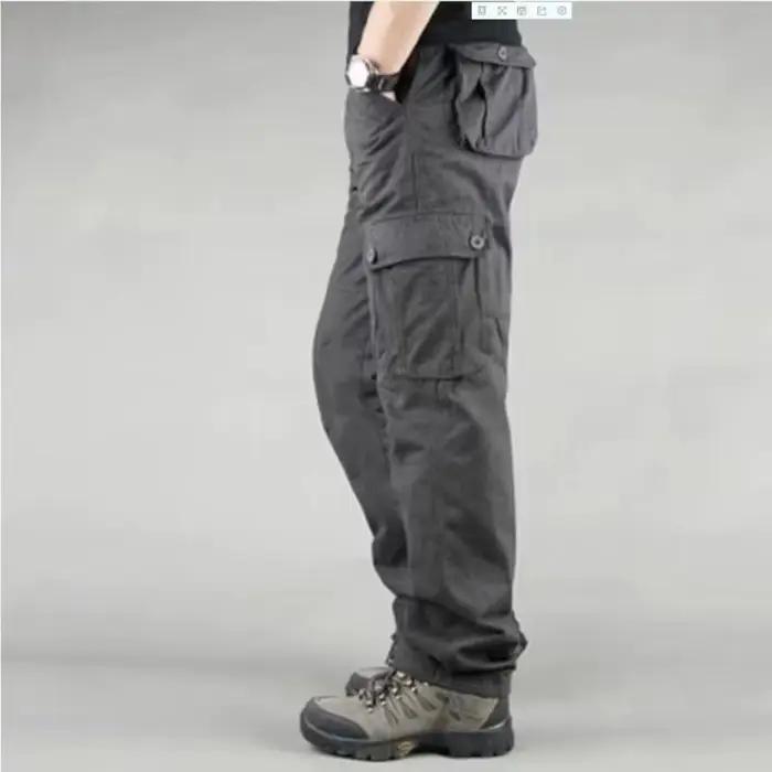 Pantalon cargo camouflage 2025 grande taille - Coton robuste pour chasse