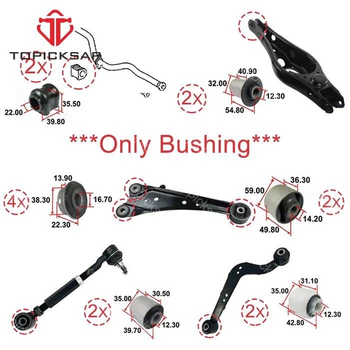 TOPICKReduce-Jeu de matiques de bras latéral de commande arrière, matiques pour Toyota Rav4 2006 200