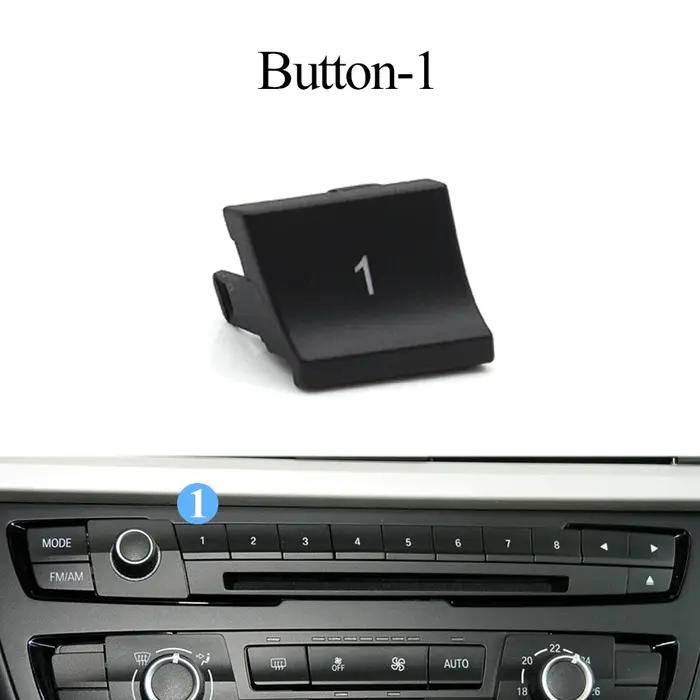 Couvercle de bouton de commutation à chiffres pour Console de tableau de bord avant de voiture