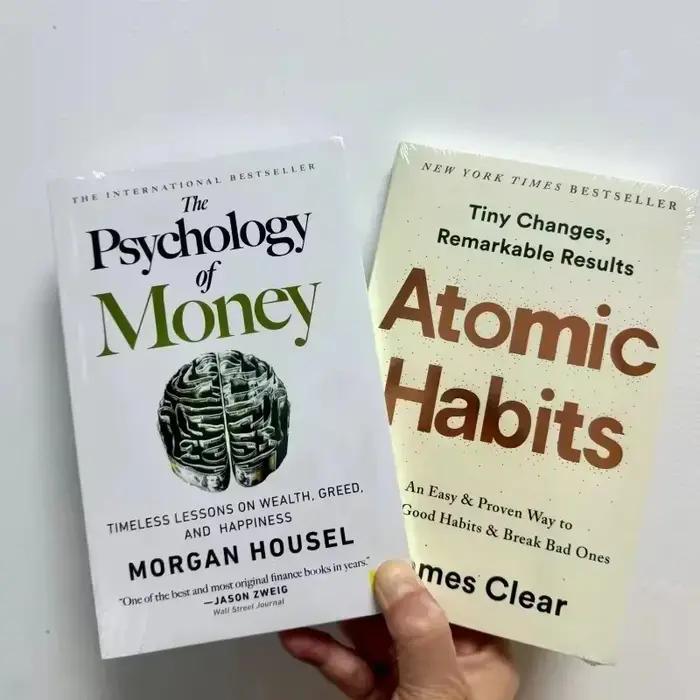 4 meilleurs livres de la collection TheNabal/Atomic Habit/Money Psychology/You are your own mountain