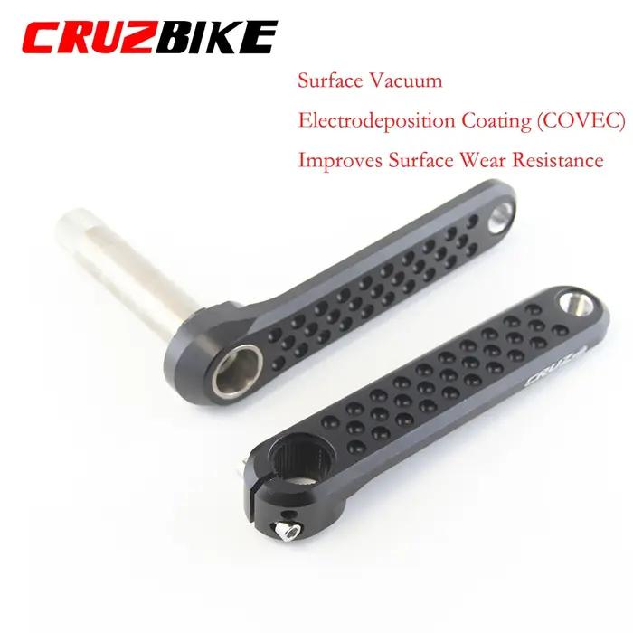 CRUZbike – pédalier de vélo de route, 155/160/165/170/175mm, manivelle courte 9/10/11/12 vitesses, D