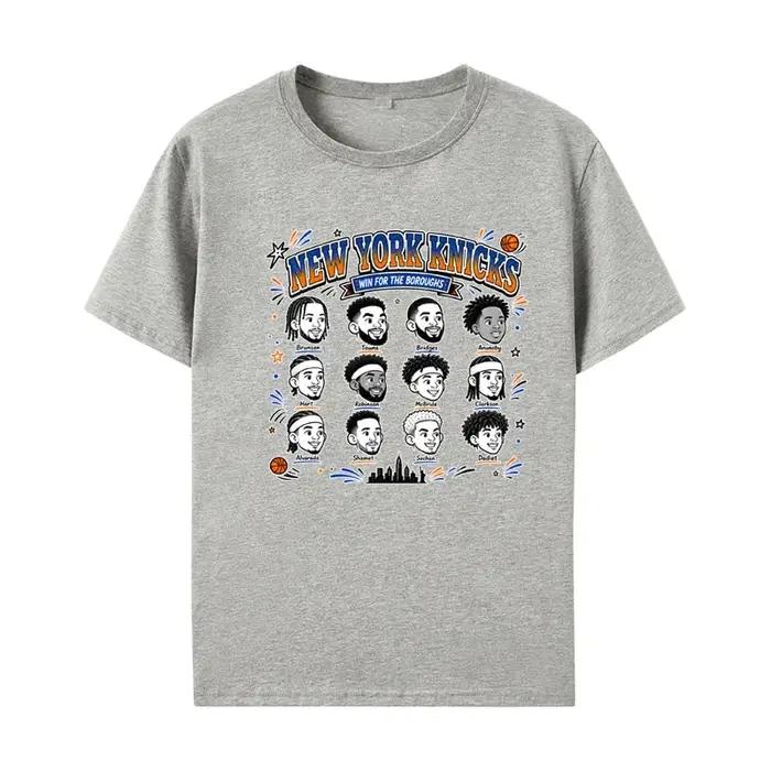 T-shirt de l'équipe des Knicks de New York pour l'été 2026