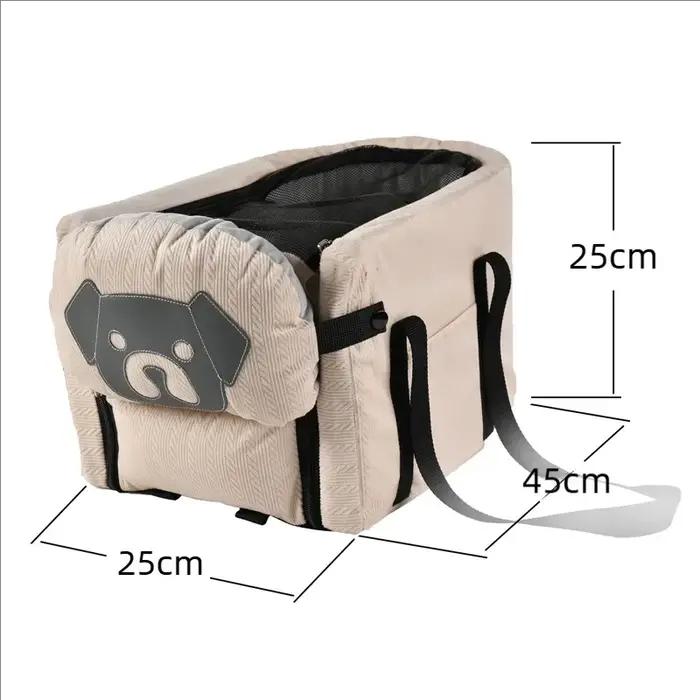 Siège auto pour chien avec design de dessin animé