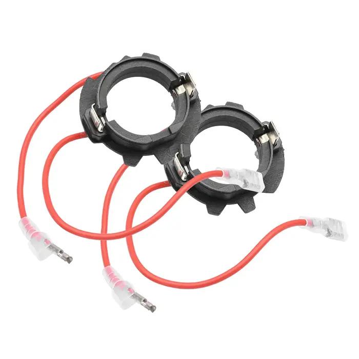 2x H7 Led ampoules de phares Base adaptateurs supports prises de retenue pour VW pré-facelift Caddy