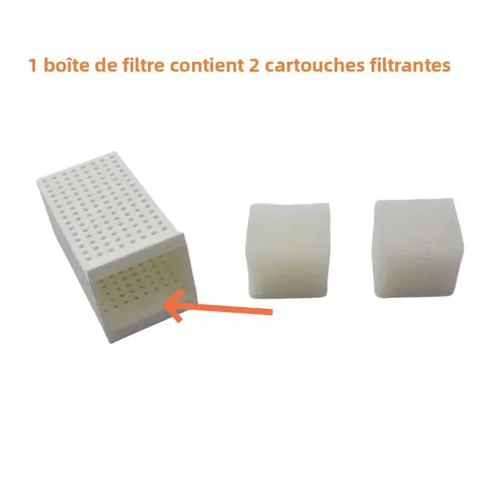 Ensemble de cartouches filtrantes pour fontaine d'eau