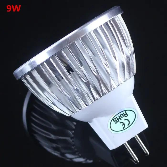 1 pièces mr16 AC/DC 12 v Super lumineux MR16 COB 3 W 5 W 7 W LED ampoule lampe MR16 12 V, blanc chau