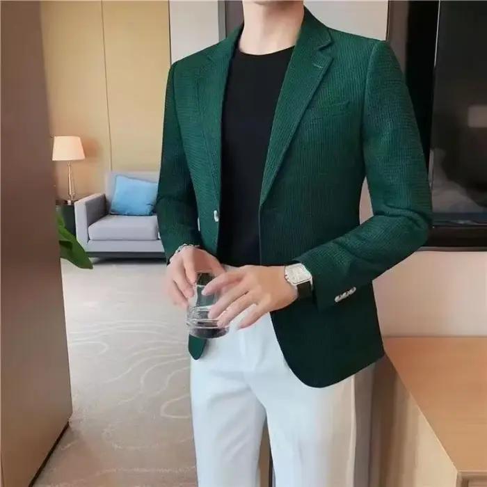 Manteaux pour hommes printemps automne décontracté marques originales vêtements mode 2025 blazers