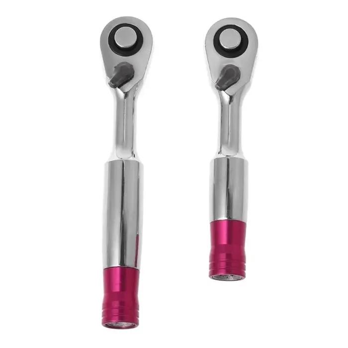 Mini clé à cliquet dynamométrique 1/4 ", clé à douille 85mm/100mm, outil de réparation pour véhicule