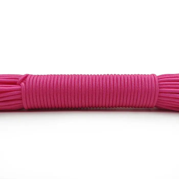 100ft 3mm Paracord lanière corde Parachute cordon randonnée Camping corde à linge Bracelet tactique