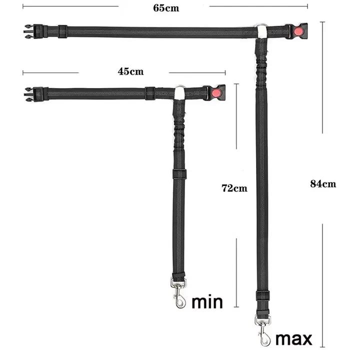 Ceinture de sécurité de voiture Casting pour animaux de compagnie, chiot, promenade, voyage, accesso