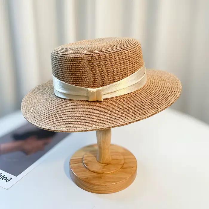 Chapeau de paille fait à la main pour homme et femme protection UV quatre saisons sport élégant chapeau de plage occassions spéciales