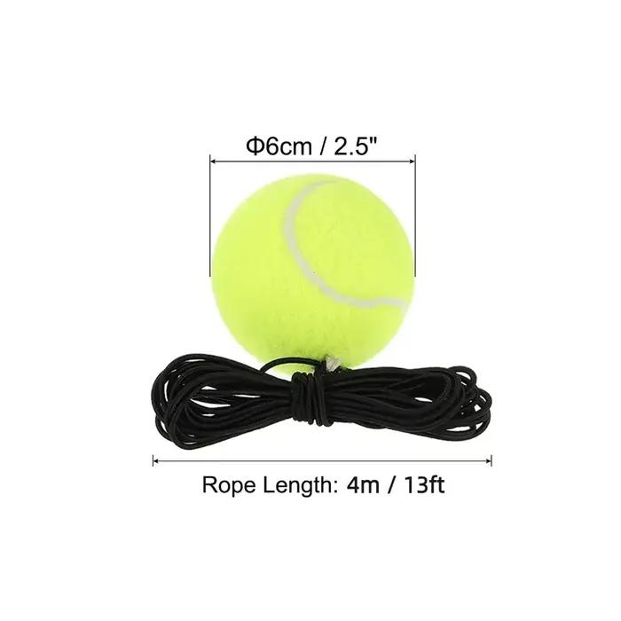 Balle d'entraînement de tennis avec cordon élastique