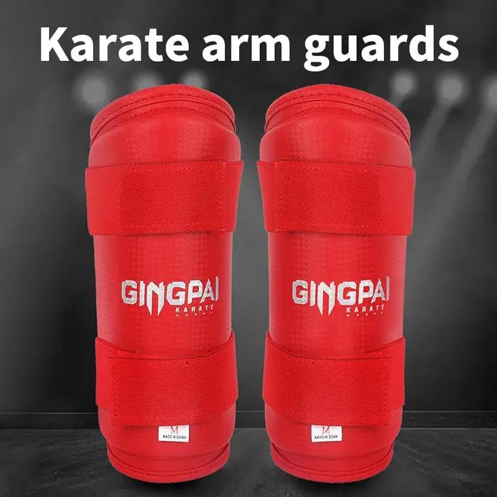 Protège-bras de karaté Taekwondo pour adultes et enfants, équipement de protection, protection des bras et des coudes, équipement Barcer, gastronomie