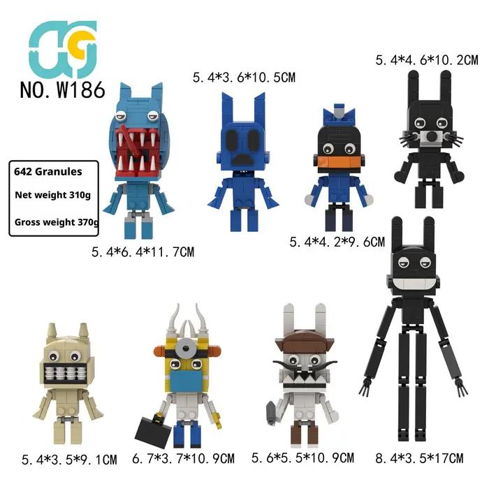 Nouveau Jouet de Construction Modulaire Thème Hôpital Vétérinaire : Anomalies Animaux (Chat, Chien, Pingouin, Lapin) - Modèle Décoratif