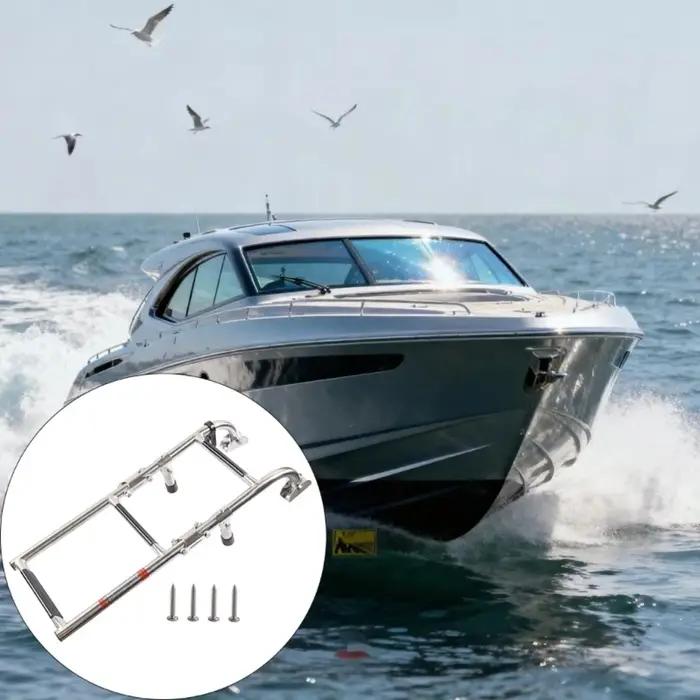 Échelle d'embarquement pliante sécurité Marine