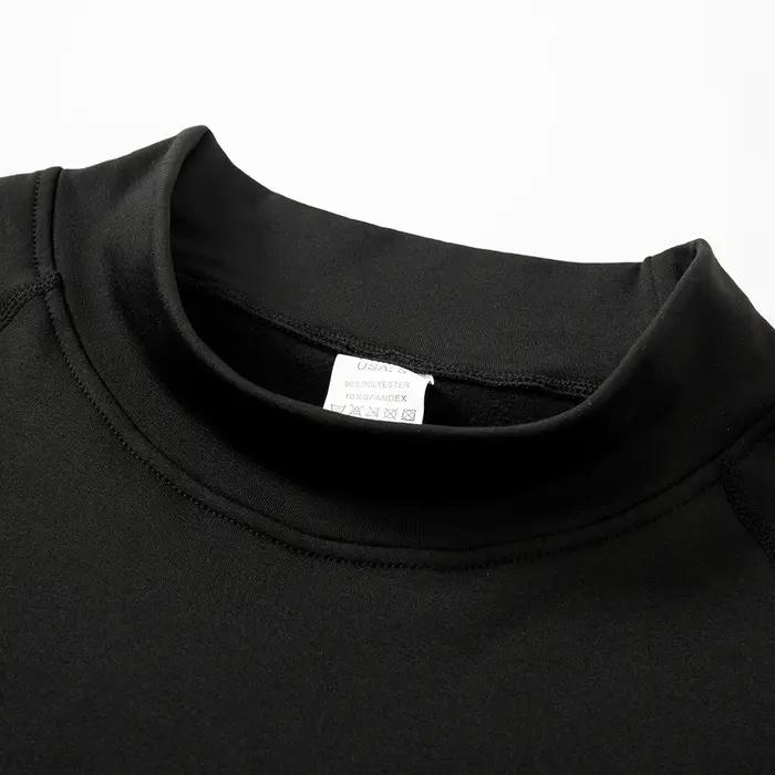 Sous-vêtements thermiques hauts hommes vêtements d'hiver chemise thermique automne