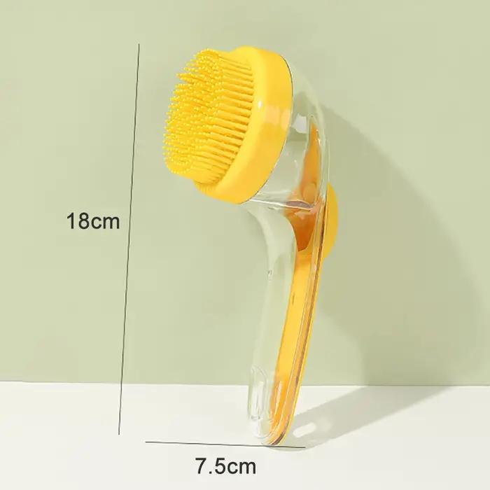 Brosse de bain pour petits chiens et chats : Outil spécialisé pour le lavage