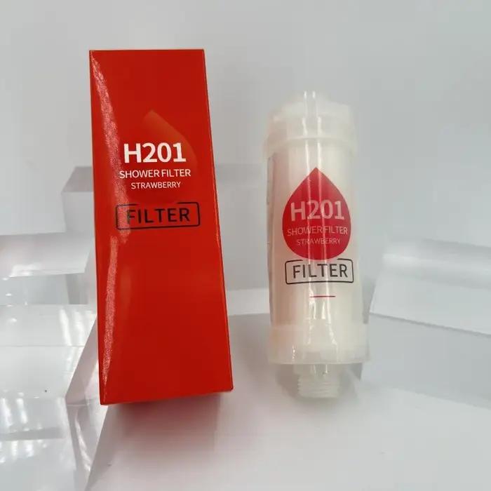Filtre de douche parfumé avec adoucisseur d'eau, purificateur de douche anti-calcaire pour salle de