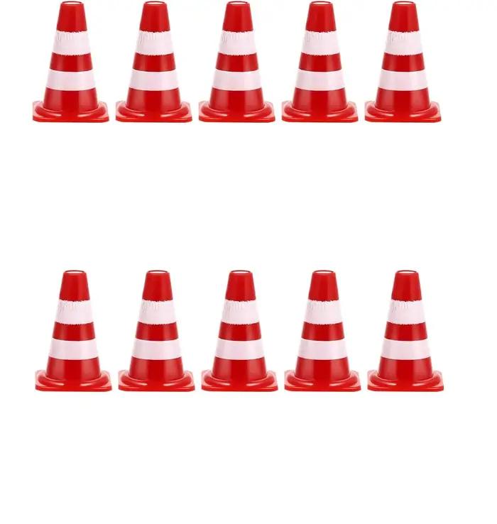 Mini cônes de circulation en plastique colorés pour éducation et décoration de fête pour enfants occasions spéciales
