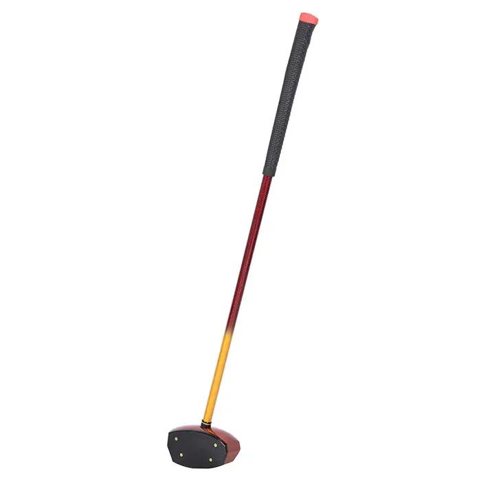 Ensemble de clubs de golf pour hommes et femmes droitiers avec fer plat en érable et têtes de putter