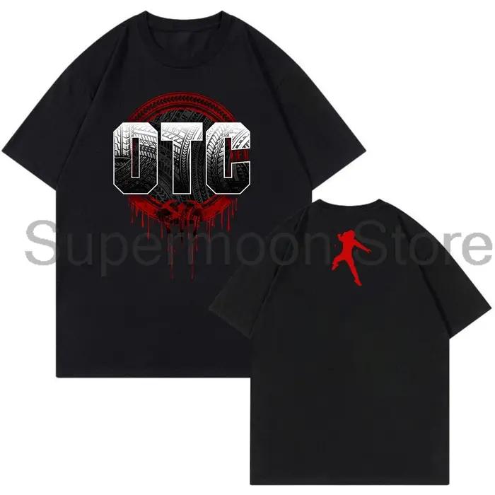 Roman Reigns OTC T-shirt 2024 nouveau Logo col rond manches courtes coton T-shirt femmes hommes haut