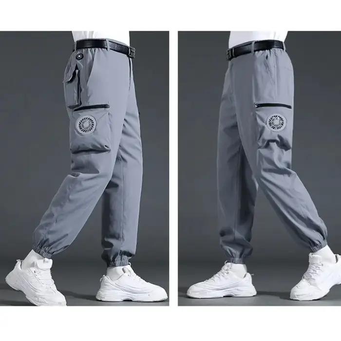 Pantalon ventilé coton pêche froid - Vêtement rafraîchissant pour chasse été et activités outdoor